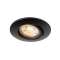 EASY-INSTALL QPAR51, encastré de plafond intérieur, rond, noir, GU10/QPAR51, 20W|SLV-DC51003344