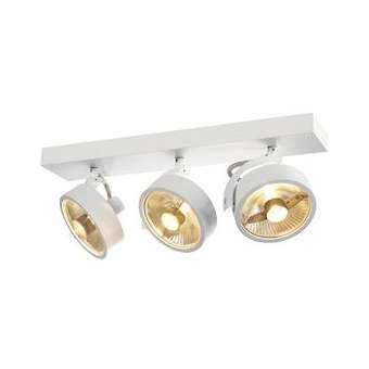 KALU, 3 spots, QPAR111 plafonnier, blanc mat. ES111, max. 3x75W|SLV-DC5147321