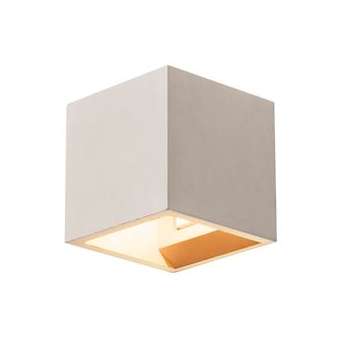 SOLID CUBE, applique intérieure, gris, G9/QT14, 25W max, béton|SLV-DC51000910
