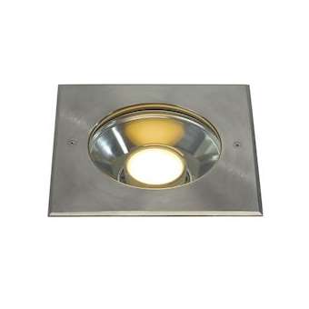 DASAR MODULE LED encastré, carré, inox, pour module Philips LED variab|SLV-DC5230164