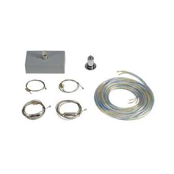 MEDO 60, kit de suspension, 1,5m, gris|SLV-DC5133834