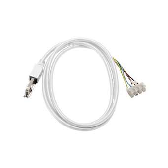 D-TRACK, alimentation avec câble 2m, boîte connexion et serre-câble, blanc|SLV-DC5172081