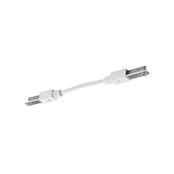 D-TRACK, connecteur flex, pour rail 2 allumages, intérieur, blanc|SLV-DC5172191