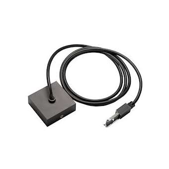 D-TRACK, alimentation avec câble 2m, pour rail 2 allumages, intérieur, noir|SLV-DC5172090