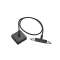 D-TRACK, alimentation centrale avec câble 1m, noir|SLV-DC5172100