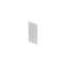 GLENOS embouts, pour profil mural UP/DOWN, gris argent, 2 pces|SLV-DC5213361