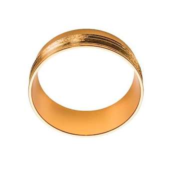 TUBE MICRO collerette décorative diamètre 39mm livrée par pack de 3 or|Sg lighting-NOL320682