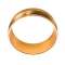 TUBE MICRO collerette décorative diamètre 39mm livrée par pack de 3 or|Sg lighting-NOL320682