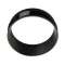 TUBE MICRO collerette décorative diamètre 39mm livrée par pack de 3 noir|Sg lighting-NOL320681