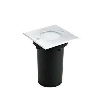 TITAN 2 - 230 carré inox 3000K 1.5W 120DEG|Europole-POL50192
