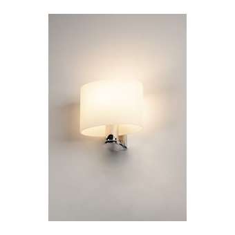 KENKUA, applique intérieure, chrome/opale, E27, 40W max|SLV-DC51002856