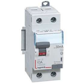 Interrupteur différentiel DX³-ID haut/bas vis - 2P 230V~ 63A typeA 30mA - 2 mod|Legrand-LEG411556