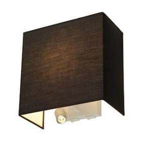 ACCANTO SPOT, applique intérieure, liseuse, noir, E27, 24W max, LED, 1W, 3000K|SLV-DC5155670