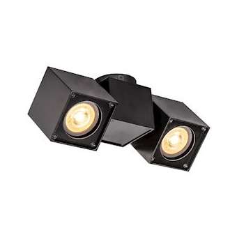ALTRA DICE spot 2, plafonnier, noir, 2x GU10, max. 2x 50W|SLV-DC51002215
