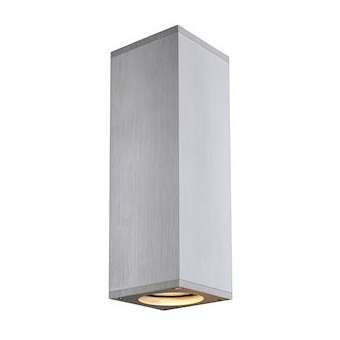 THEO UP/DOWN, applique intérieure, alu brossé, GU10/QPAR51, 2x 50W max|SLV-DC51000329