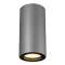 ENOLA B, plafonnier intérieur, gris argent/noir, GU10/QPAR51, 35W max