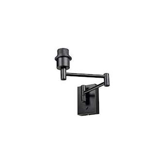 FENDA, applique intérieure, base, noir, E27, 40W max, sans abat-jour|SLV-DC51001450
