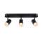 NOBLO, applique et plafonnier intérieur, triple, noir, LED, 24W, 2700K, variable|SLV-DC51002976