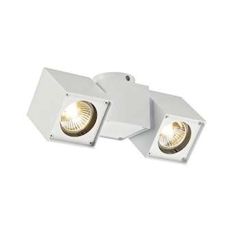 ALTRA DICE, plafonnier, blanc, 2x GU10, max. 2x 50W|SLV-DC5151531