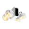 TEC KALU quad, applique/plafonnier, blanc/noir, LED 60W, 24DEG, 3000K|SLV-DC51001434