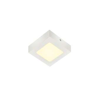 SENSER 12, plafonnier intérieur, carré, blanc mat, LED, 8,2W, 3000K, variable Tr|SLV-DC51003017