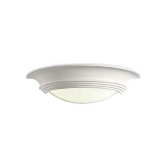DOMINO - Applique Mur plâtre E27 77W max.,demi-lune, lampe non incl.|Aric-ARI3009