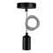 Suspension Reno E27 Noir 1.5M 2C Noir/Blanc|Bailey-BIY141478