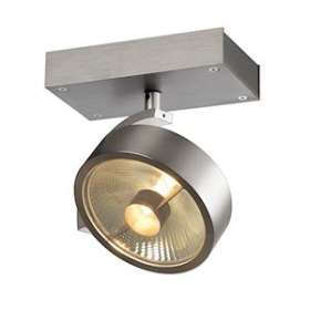 KALU, 1 spot, QPAR111 plafonnier, alu brossé. ES111, max. 75W|SLV-DC5147306