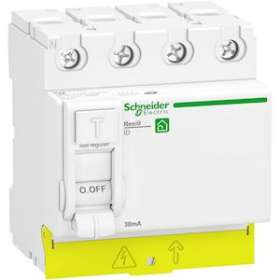 Resi9 - interrupteur différentiel - 4P - 40A - 30mA - Type A - peignable|Schneider Electric-SCHR9PRA440