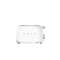 Toaster 4 tranches Années 50 - Structure en acier embouti