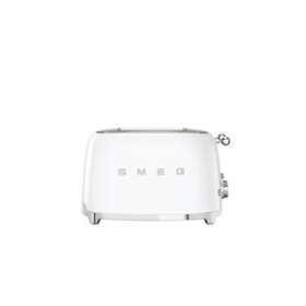 Toaster 4 tranches Années 50 - Structure en acier embouti|Smeg france-SMFTSF03WHEU