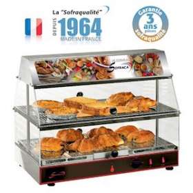 Vitrine chaude 2 niveaux|Sofraca-SFCN62