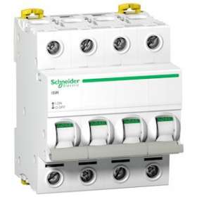 Acti9, iSW interrupteur-sectionneur 4P 63A 415VAC|Schneider Electric-SCHA9S65463