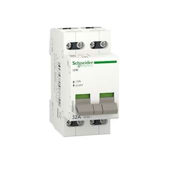 Acti9, iSW interrupteur de commande 4P 32A 415VCA|Schneider Electric-SCHA9S60432