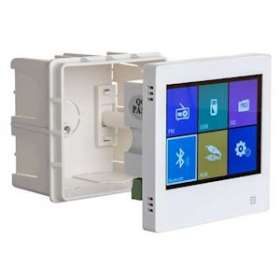 WALLAMPtouch-II Amplificateur mural 2x10W, à écran tactile FM, SD, USB, BT AUX|Sonoprof-ONF00019958