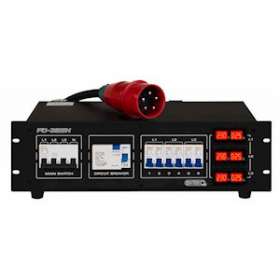 PD-32SH/FRA-BEL, Distributeur d'alimentation triphasée, noir non programmable|Sonoprof-ONF00010055