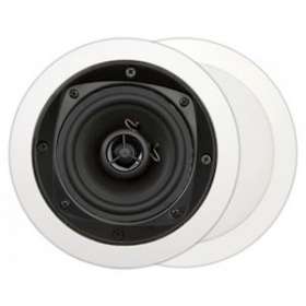 MDC620 (2pc) Enceinte hifi basic encastrable ronde, blanc, 90dB à 1W/1M|Sonoprof-ONF00000021