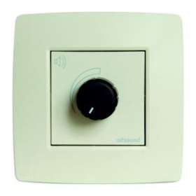 N-VOLST-100 régulateur de volume, crème, 4-16 Ohms|Sonoprof-ONF00000716