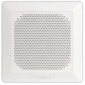 DC84 (2pc) Enceinte hifi, encastrable extérieur ronde, blanc, 96dB à 1W/1M|Sonoprof-ONF00000612