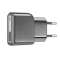 Chargeur secteur usb, 5W/1A, noir
