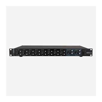 MX82 Mixeur 2 entrées micro et 6 entrées stéréo, noir,|Sonoprof-ONF00021115