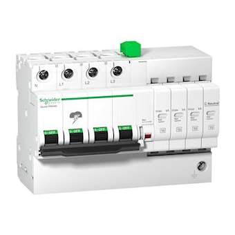 Acti9, iQuick PRD20r parafoudre 3P+N avec report signalisation|Schneider Electric-SCHA9L16297