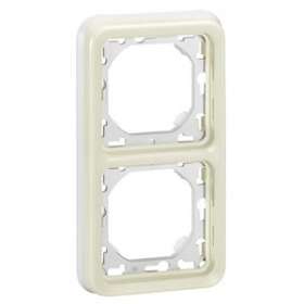 Support plaque étanche 2 postes verticaux Plexo composable IP55 - blanc|Legrand-LEG069696