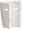Accessoire d angle blanc pour détecteur infrarouge standard mural 140DEG-200DEG|Hager-HAG52115