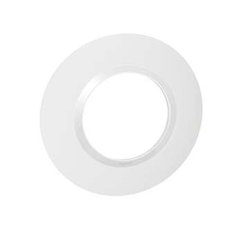 Plaque ronde dooxie 1 poste finition blanc|Legrand-LEG600980