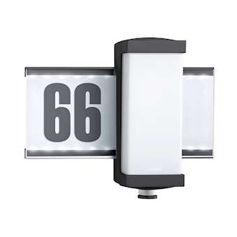 Applique L 665 LED Avec Détecteur Anthracite V2|Steinel-DHL053949
