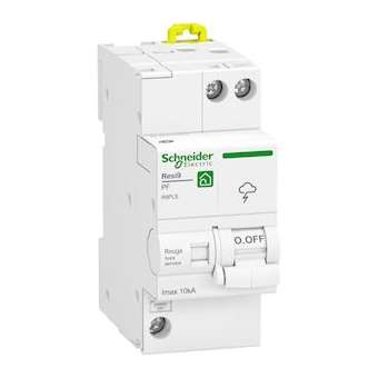 Resi9 - parafoudre combi - 10kA - 1P+N sans accessoires|Schneider Electric-SCHR9PLS