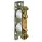 Barrette à cosses Cosga avec platine métal 150x45mm et fixation par vis D3,5mm