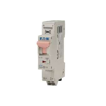 Disj Ph+N, borne res, 2A 4,5kA (EN 60898) cbe C|Eaton industries-EONPLGC4-C2-1N