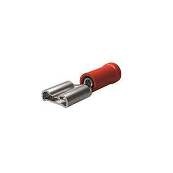 Clip FASTON Rouge-Section: 0,3 à 1,5mm²-Clip: 6,3x0,8mm-Bronze phosphoreux étamé|TE Connectivity ( Ex Tyco Simel )-TYS020887